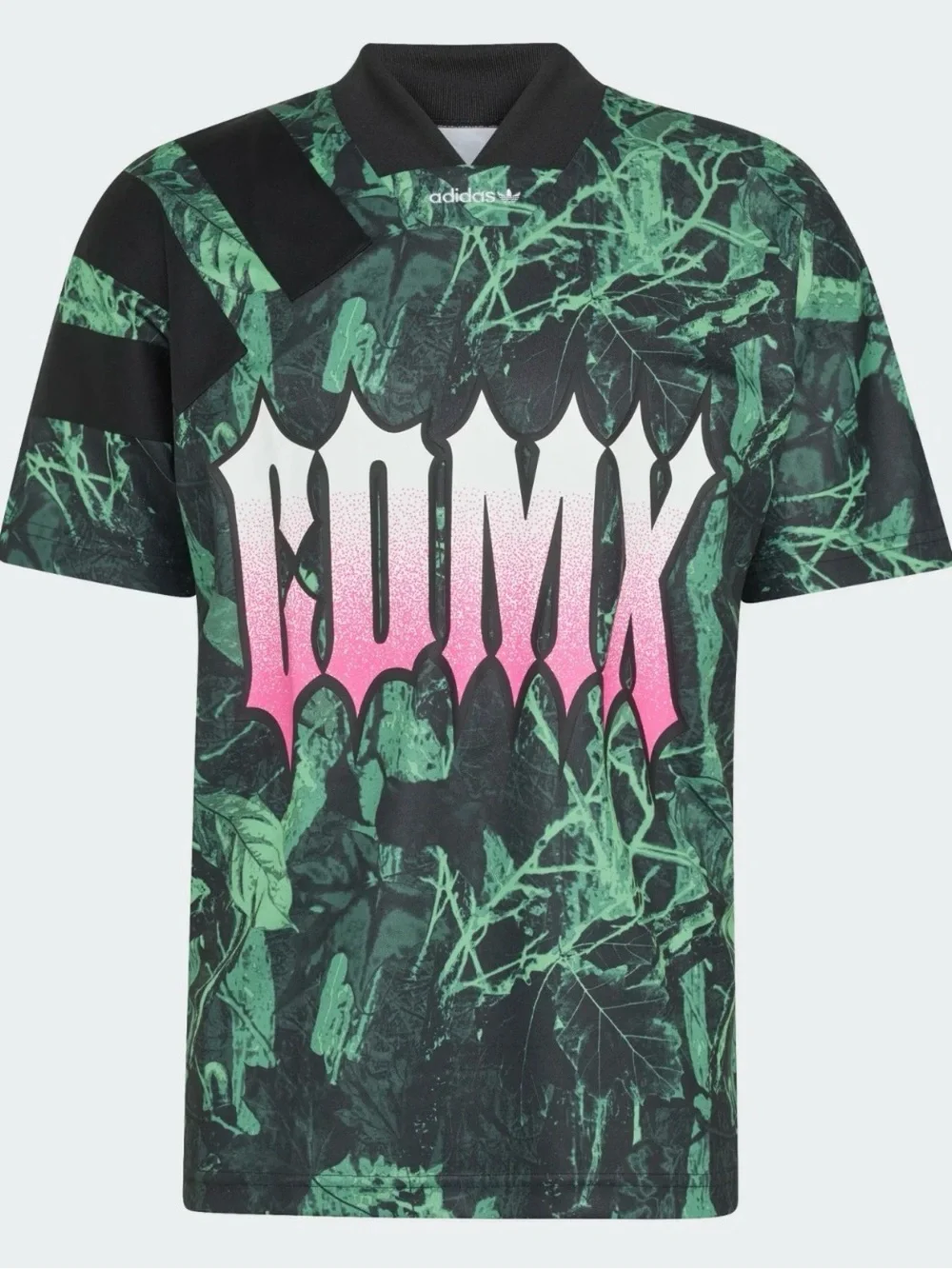 ADIDAS MEXICO CITY GRAPHIC JERSEY KC8607 GREEN/BLACK SIZE 2XL MENS